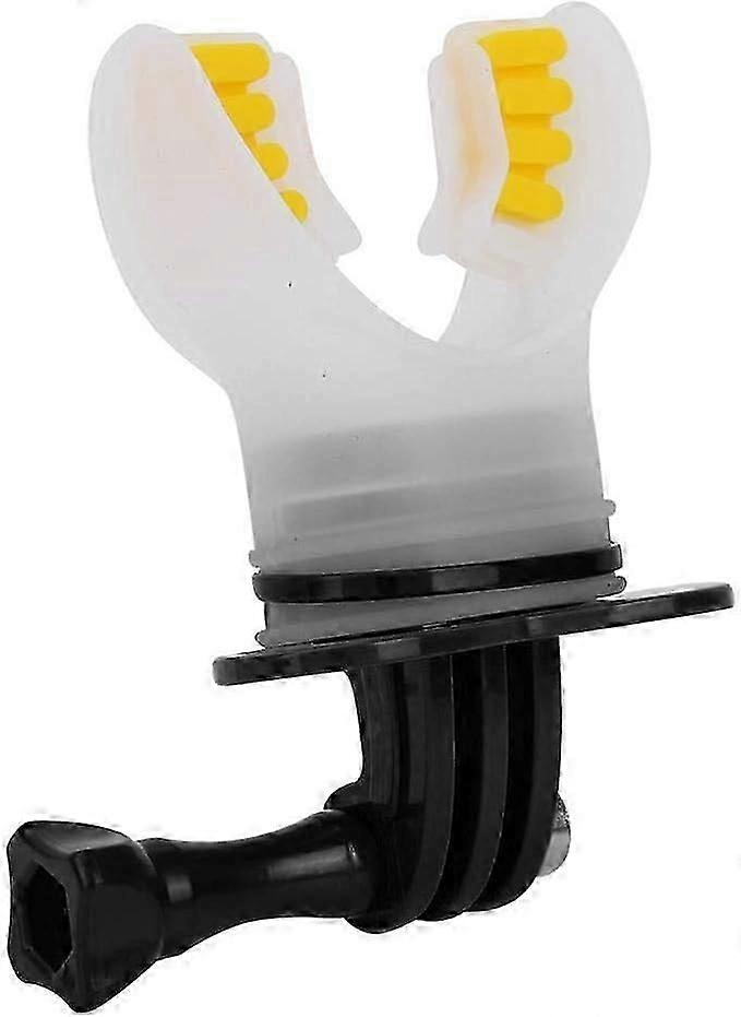 1pcs Mugast Floating Mouth Mount Action Camera, Surfing Mouth Mount Floating Connector Compatible with GoPro Hero