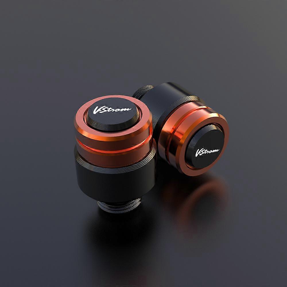 For suzuki DL1000 V-STROM VSTROM 1000 XT 2004- 2024 Motorcycle Rearview Mirror Plug Hole Screw Cap & Tire Valve Stem Caps Cover