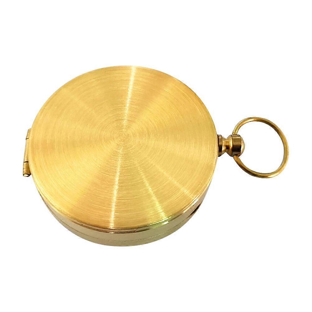 Multi-purpose Pocket Compass, Essential for Travelers, Combining Retro Charm and Utility