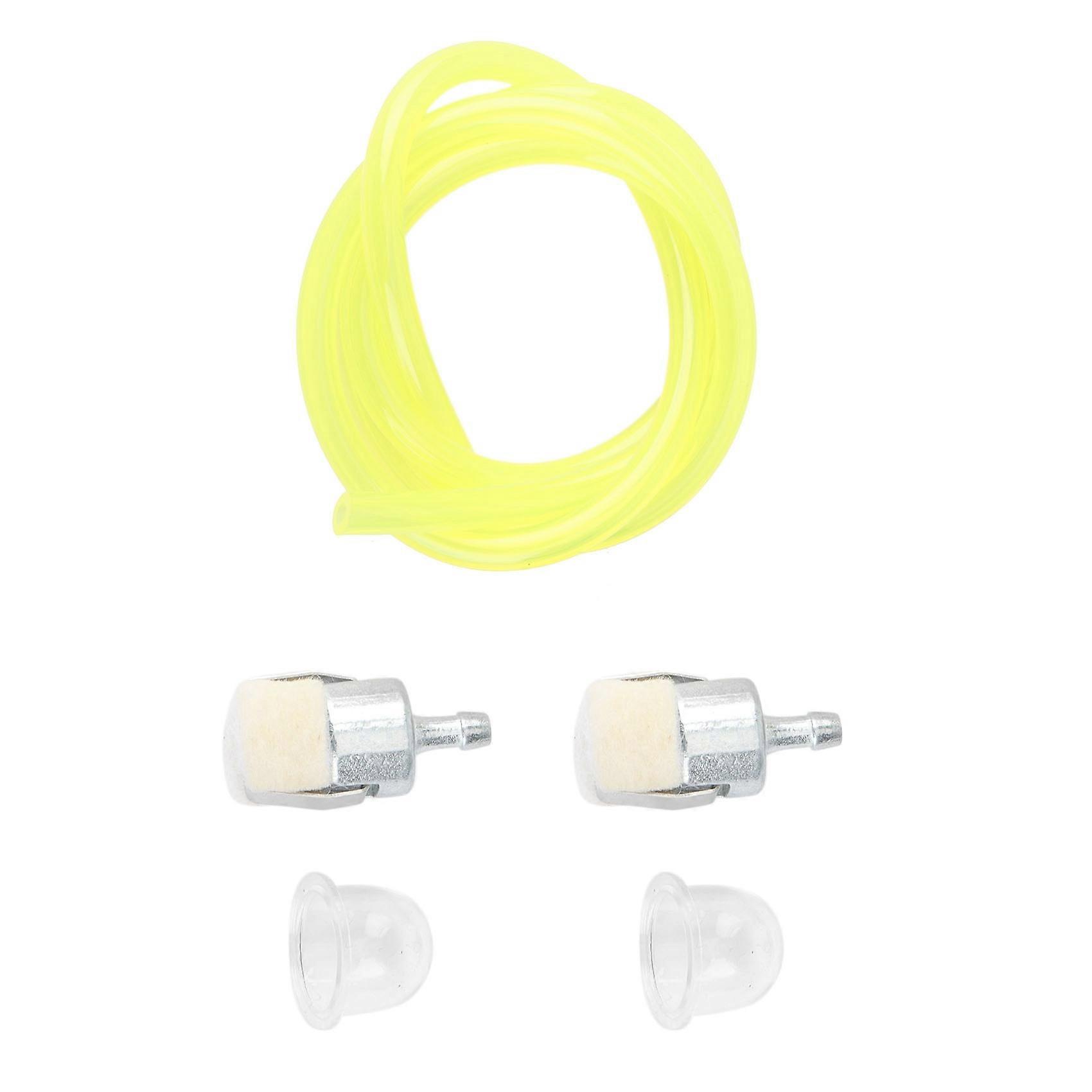 5 Pieces/Set Bulb Fuel Filter and Fuel Line Hose for Honda GX22 GX25