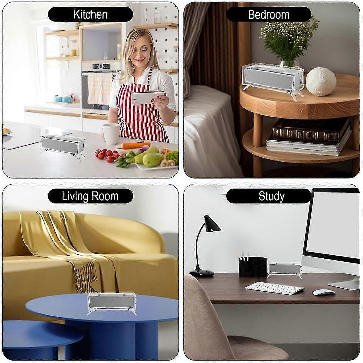 Speaker Desktop Stand for SoundLink Mini & Mini II Bluetooth Speaker, Acrylic Table Stand Holder T