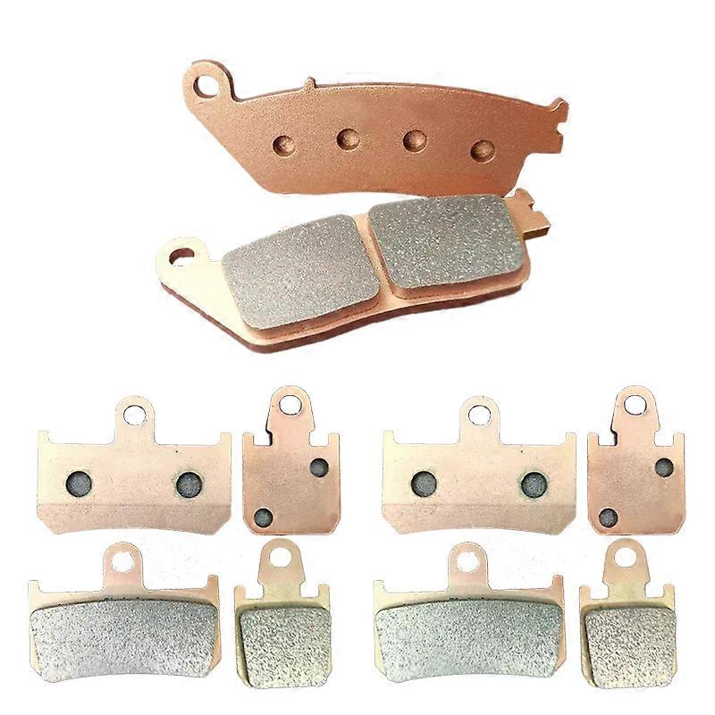 High Quality Copper Sintering Front Rear Brake Pads for YAMAHA MT-01 MT-01S (6 piston radial caliper) 2007 2008 2009 2010 -fj