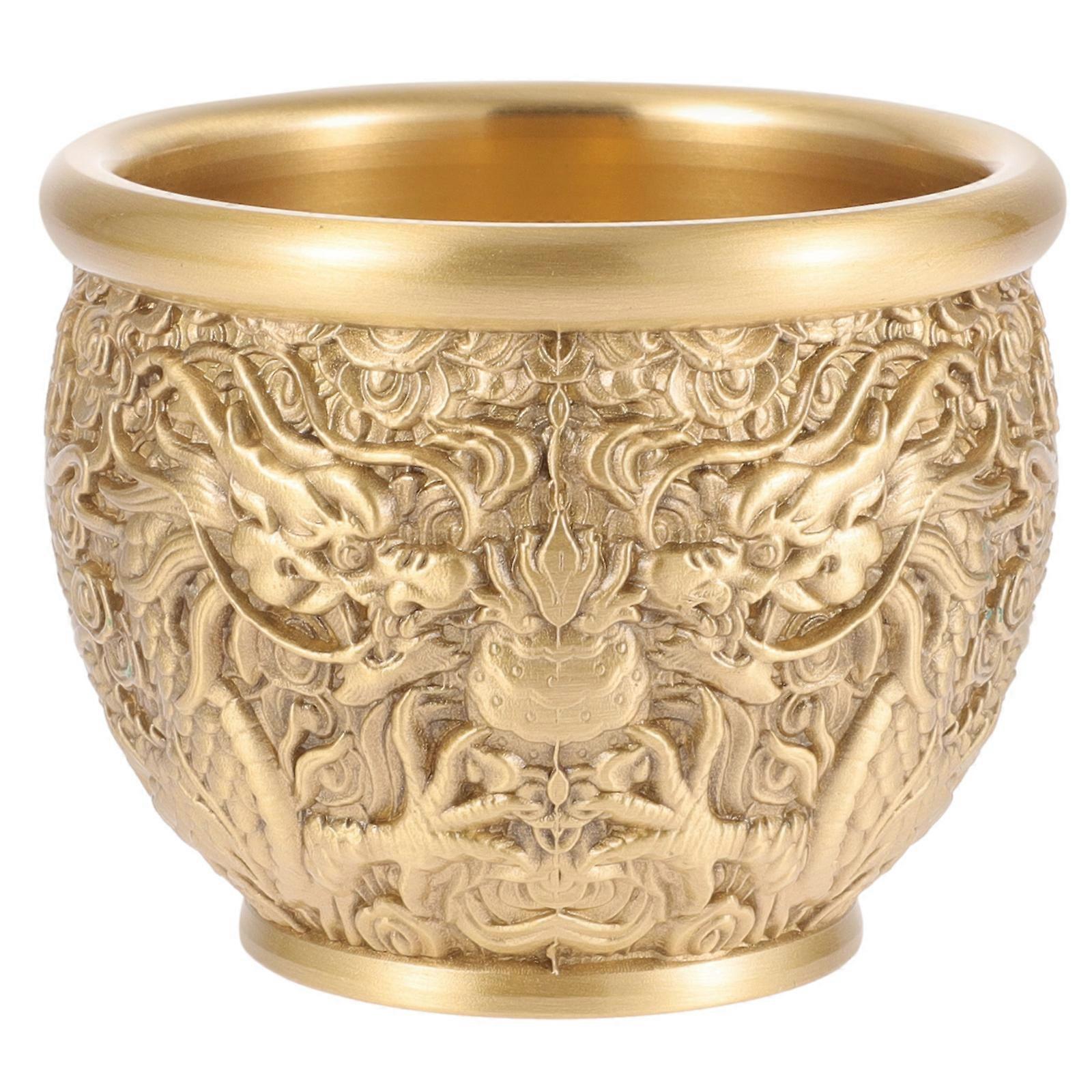 Functional Brass Basins, Combine Traditional Art with Contemporary Office Settings