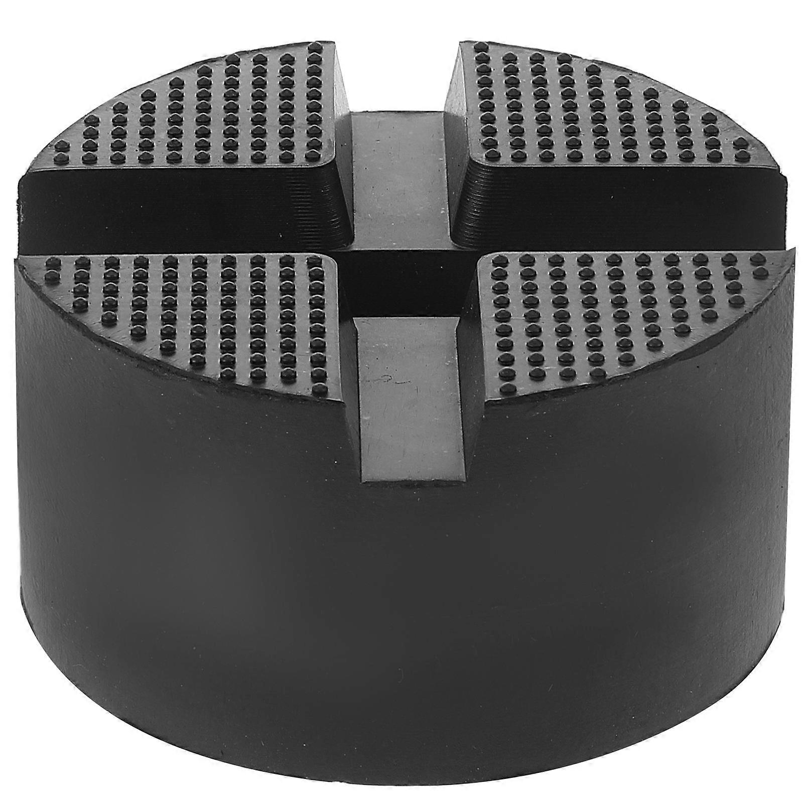 Rubber Jack Pad Adapter for Vehicle Lifting Repair Black Antislip Precise Fit 7.5 Inch