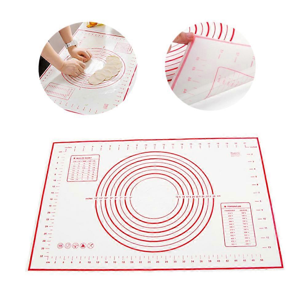 Silicone Baking Mats, Safe Non-Slip Surface for Dough Shaping, Easy to Clean Kitchen Tool