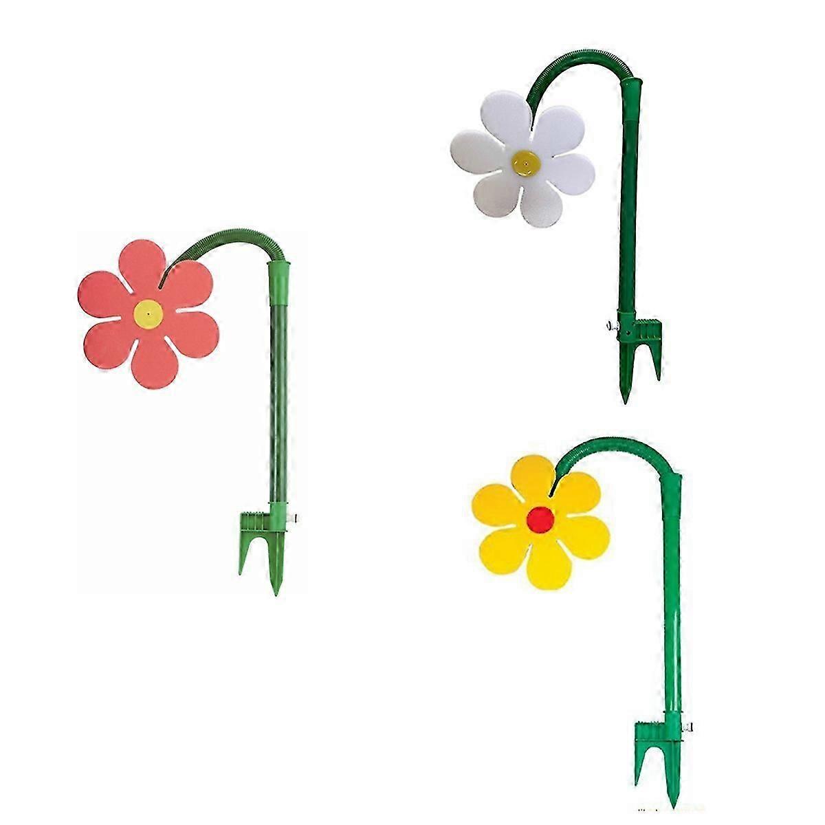 Shaking head sprinkler, sun flower watering device