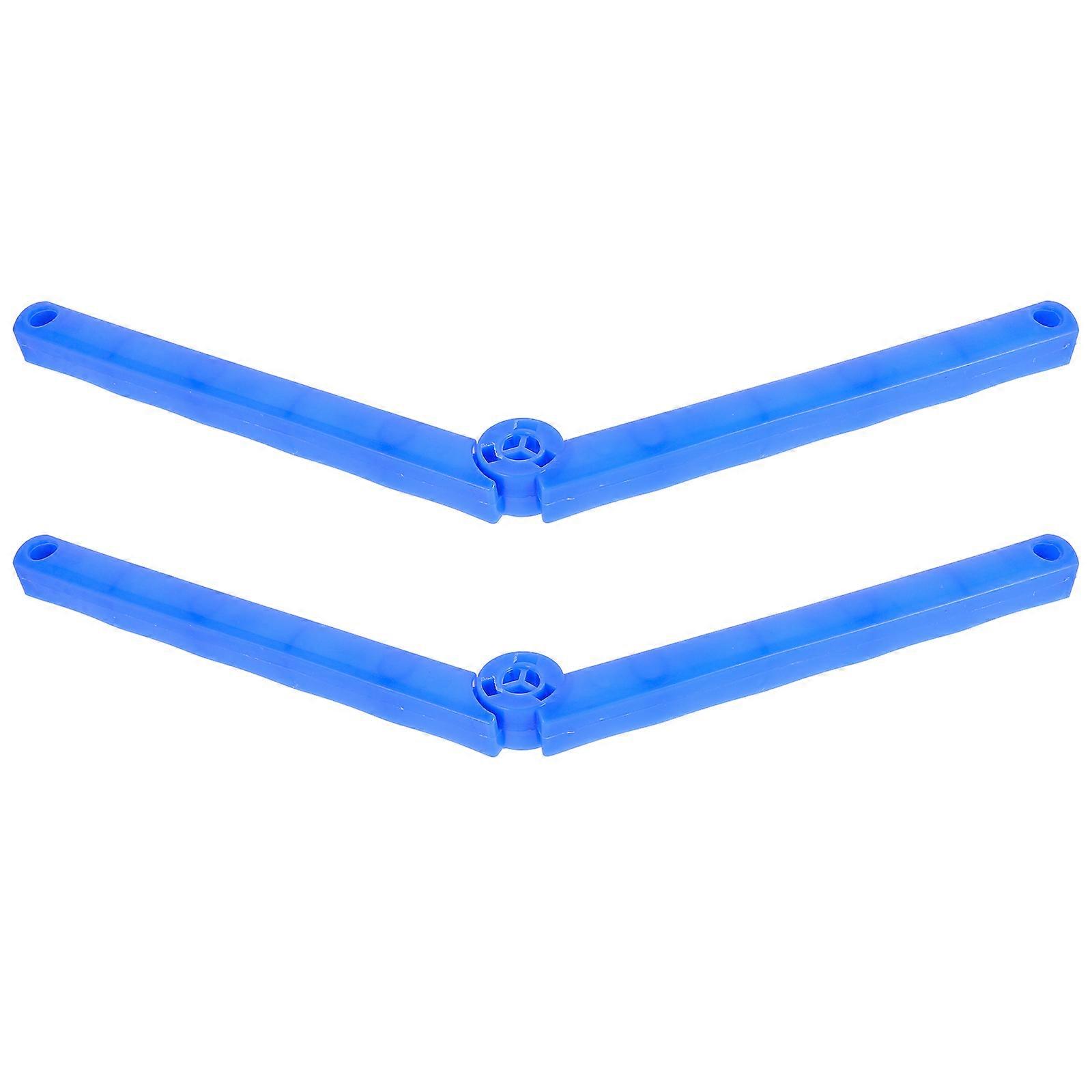 Wing-Shaped Clothes Drying Rack Plastic Wing End Enhance Functionality For Home Use 21.50X3.70X1.50cm 2Pcs