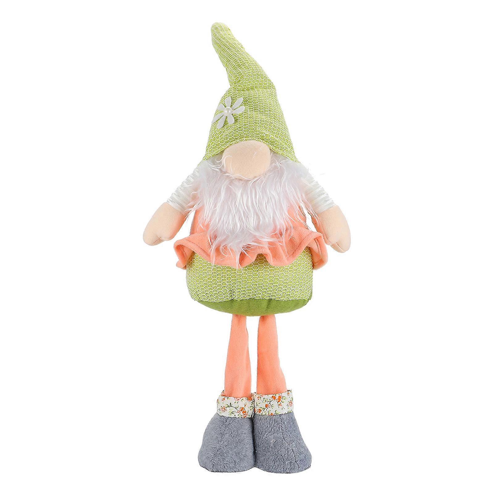 Home Decoration Easter Gnome Doll Scandinavian Style Standing Pose Plush 1Pc