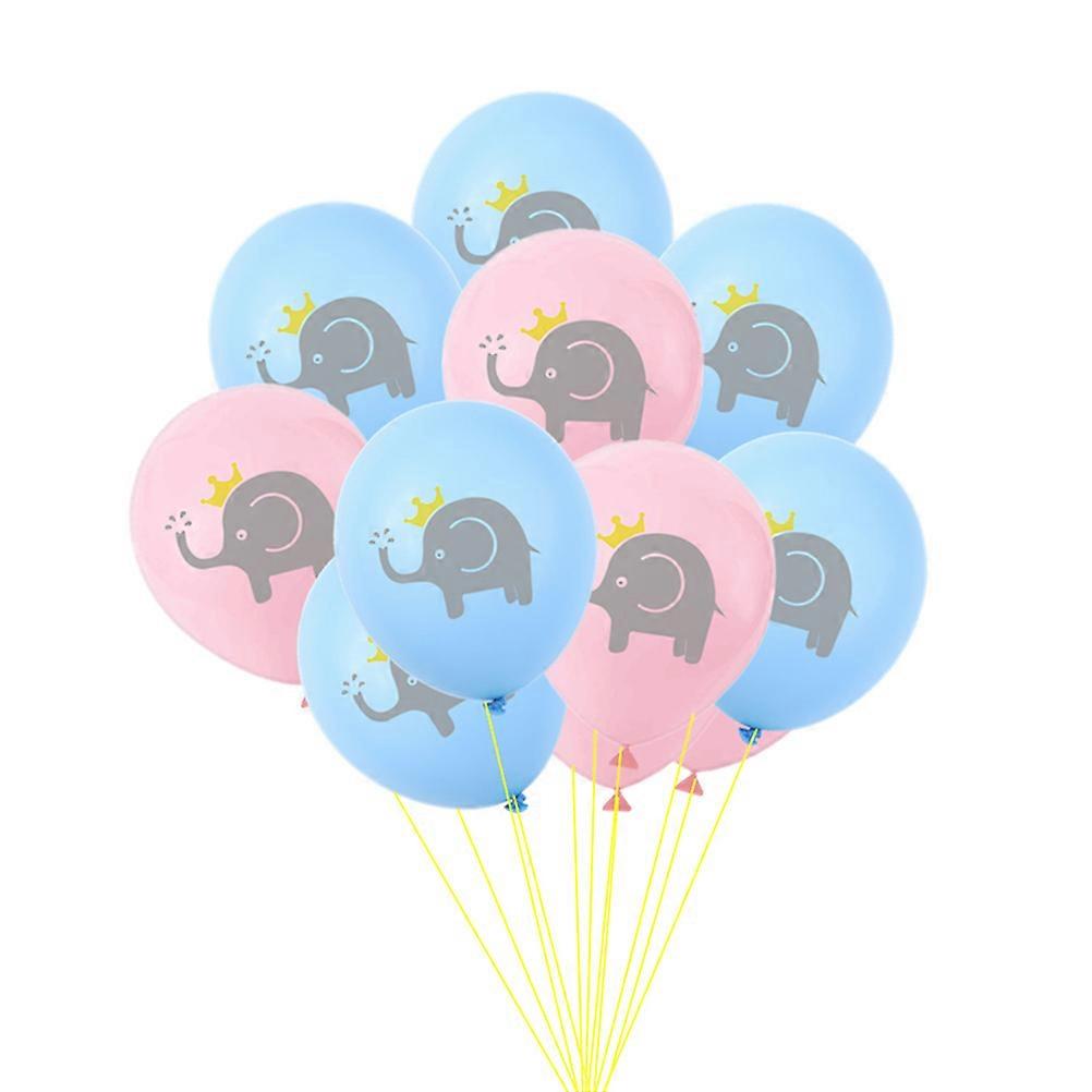 Balloons Elephant Theme 12 Inch Assorted Color 30Pcs
