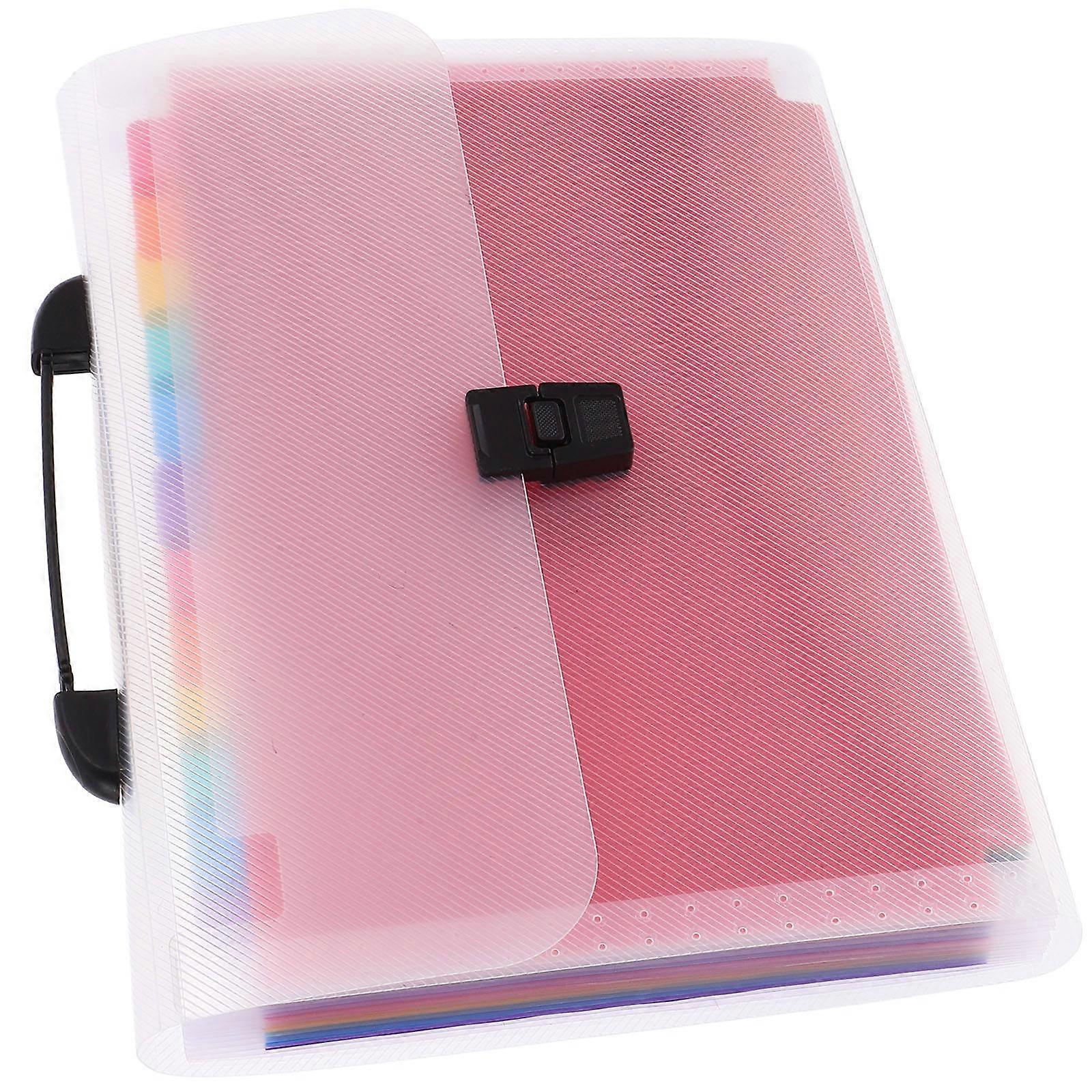 Document Organizer Folder Office Organizer Paper Organizer Multi-Layer Storage For Home Use 33X24X3Cm 1Set