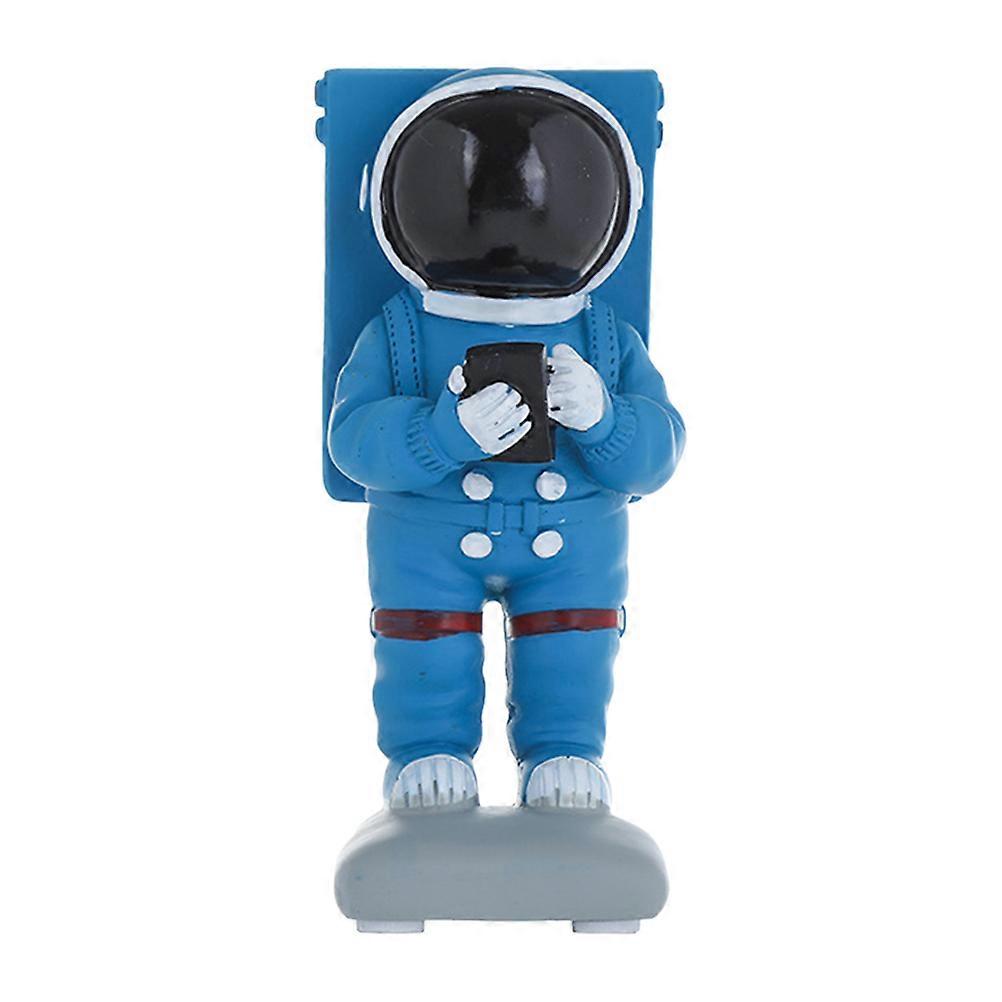Suport pentru rășină astronaut Suport tematic spațial Albastru ceresc 5.5x8x13.8 cm mâini libere 1Buc