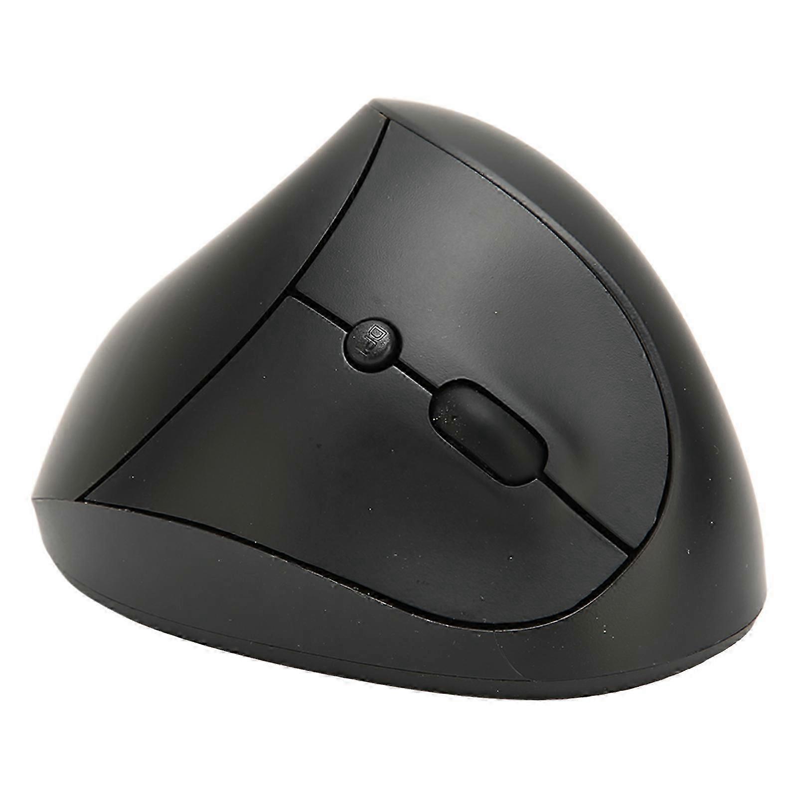 Wireless Vertical Mouse 2.4GHz Control precis 800dpi 1600dpi 2400dpi Design ergonomic Wireless Mouse pentru Home Office Negru