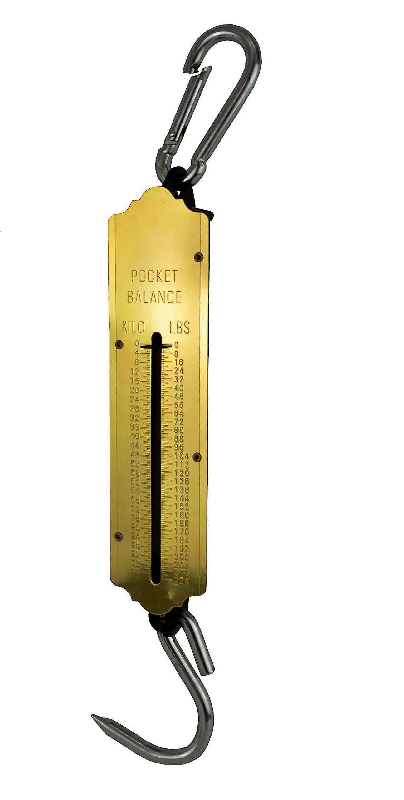 pocket spring scales 100kg 100 kg Ref: 4562