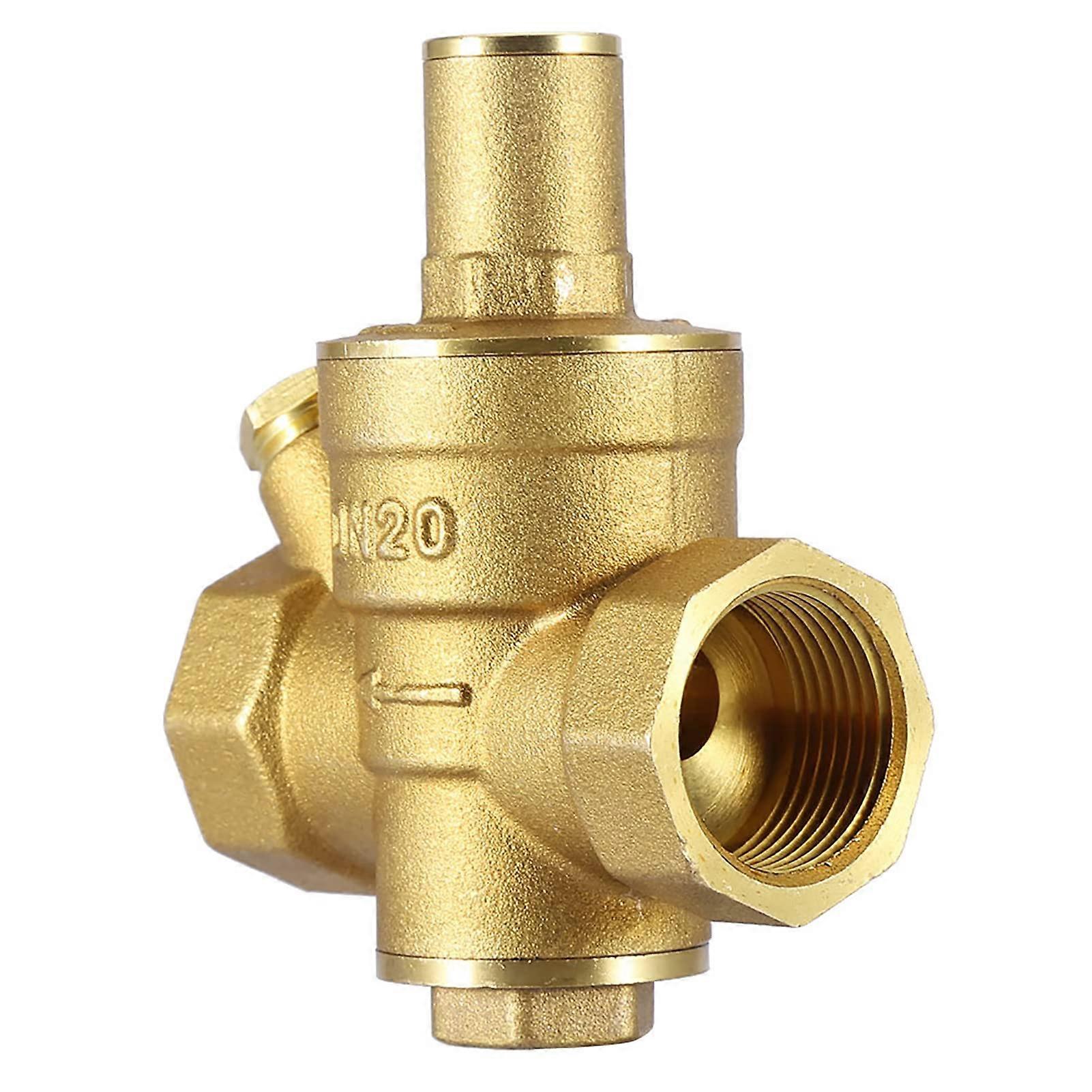 Brass Pressure Reducer DN20 6 Points, Adjustable Brass (1.6MPa)