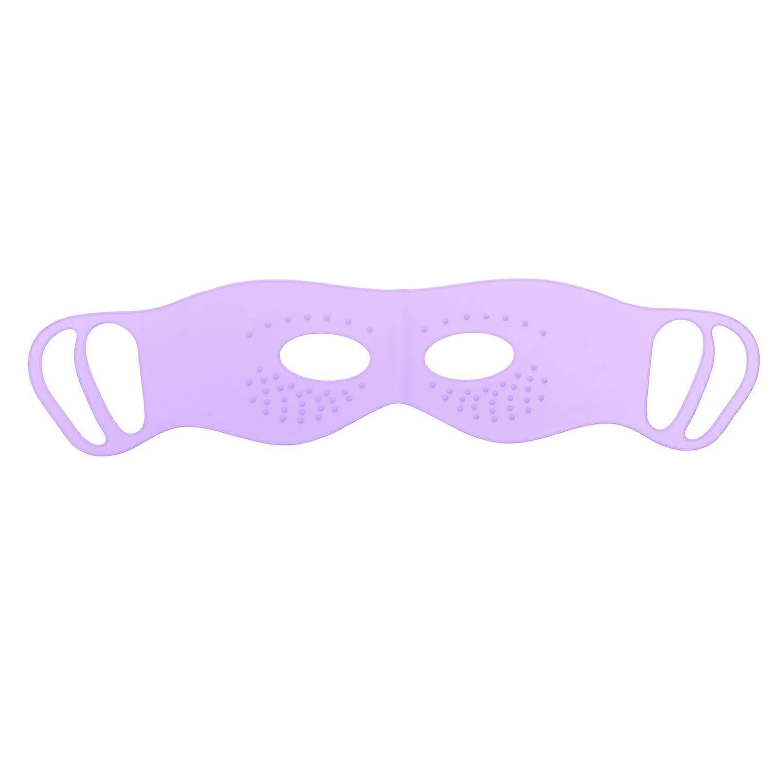 Eye Sleep Mask Silicone Eye Patch Enhance Absorption of Eye Care Ingredients Relaxation 32.00X7.50X0.10CM 1Set