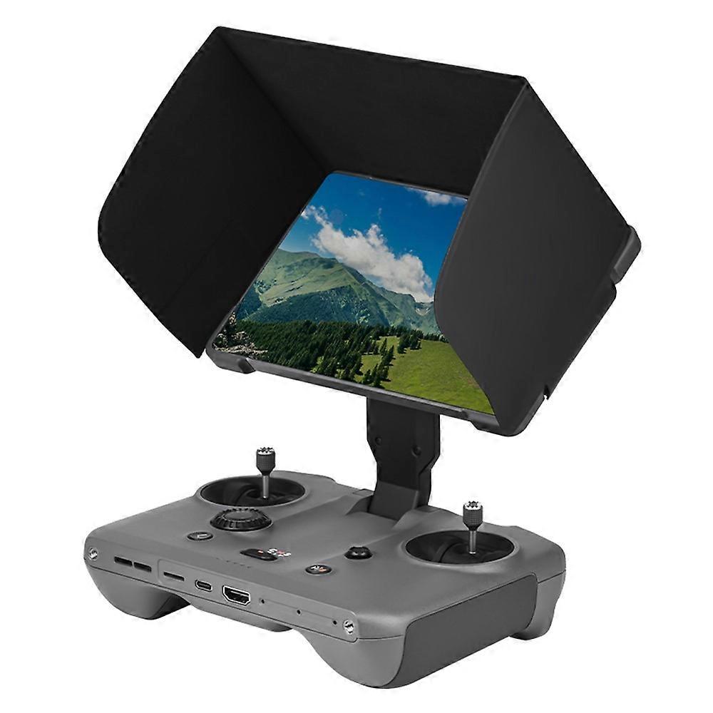 BRDRC Compatible For DJI RC Pro 2 Sunshade Anti-Glare Screen Protector Foldable Lightweight Remote Controller Hood