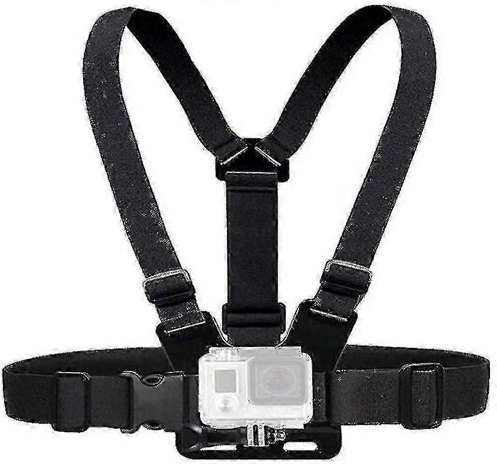 Chest Strap Action Camera Accessory (1 Piece) Black