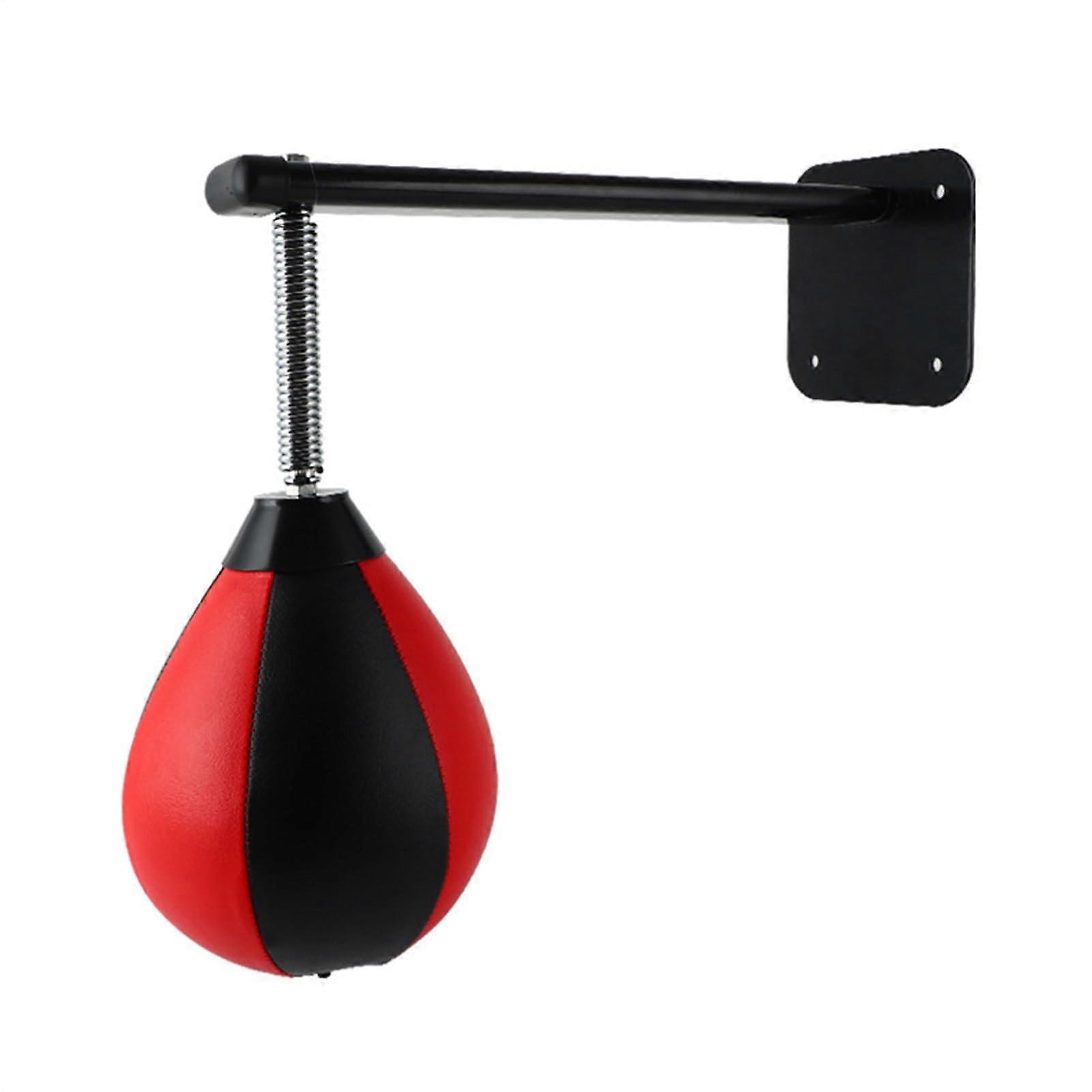 Boxsack – Boxsack Freestanding boxing, adjustable height, durable leather, shockabsorbing base, ideal for fitness studio fitness training Ref: 4404