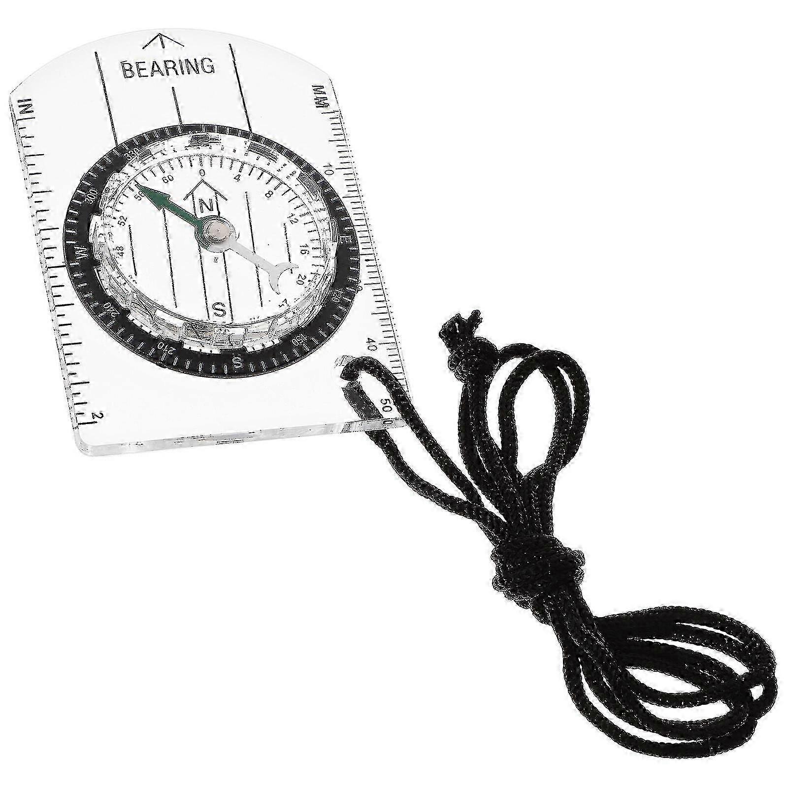 9pcs Outdoor Camping Compass Navigation Portable Survival Compass for Backpacking