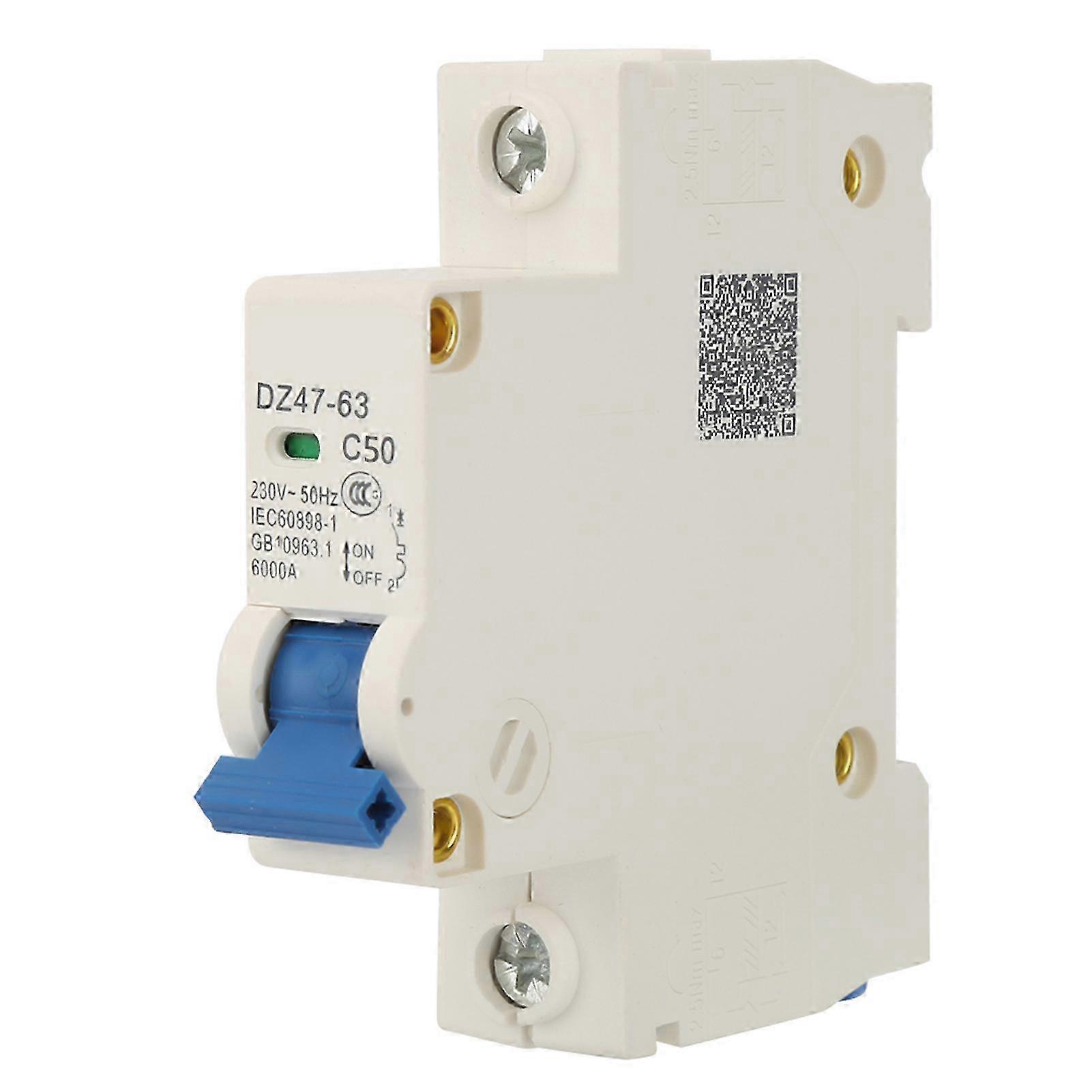 Interruptor de corte de disyuntor en miniatura de 230 VCA (50 A)