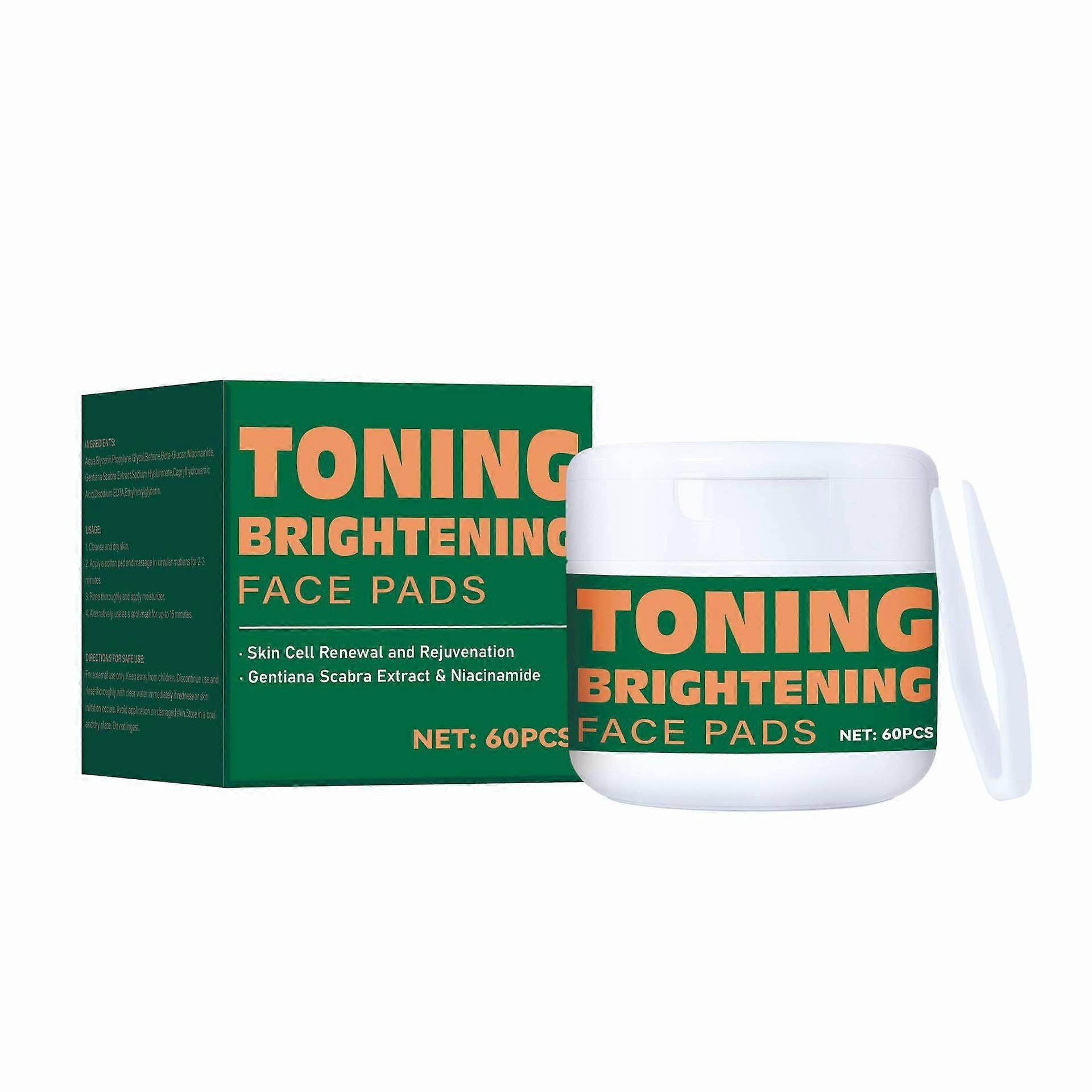 Dark Spot & Wrinkle Minimizing Toner Pads, Anti-Aging & Brightening Toner Pads, Hydrating Cottonpads, Deeply Moisturize and Improve Skin Firmness
