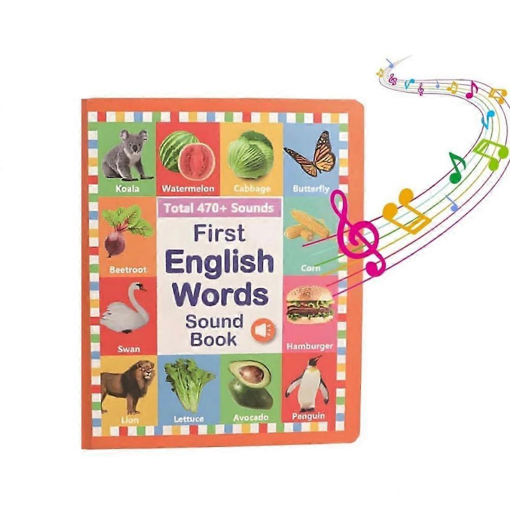 My First English Sound Toy 470 Words, 21 Themes, Fun Word Game