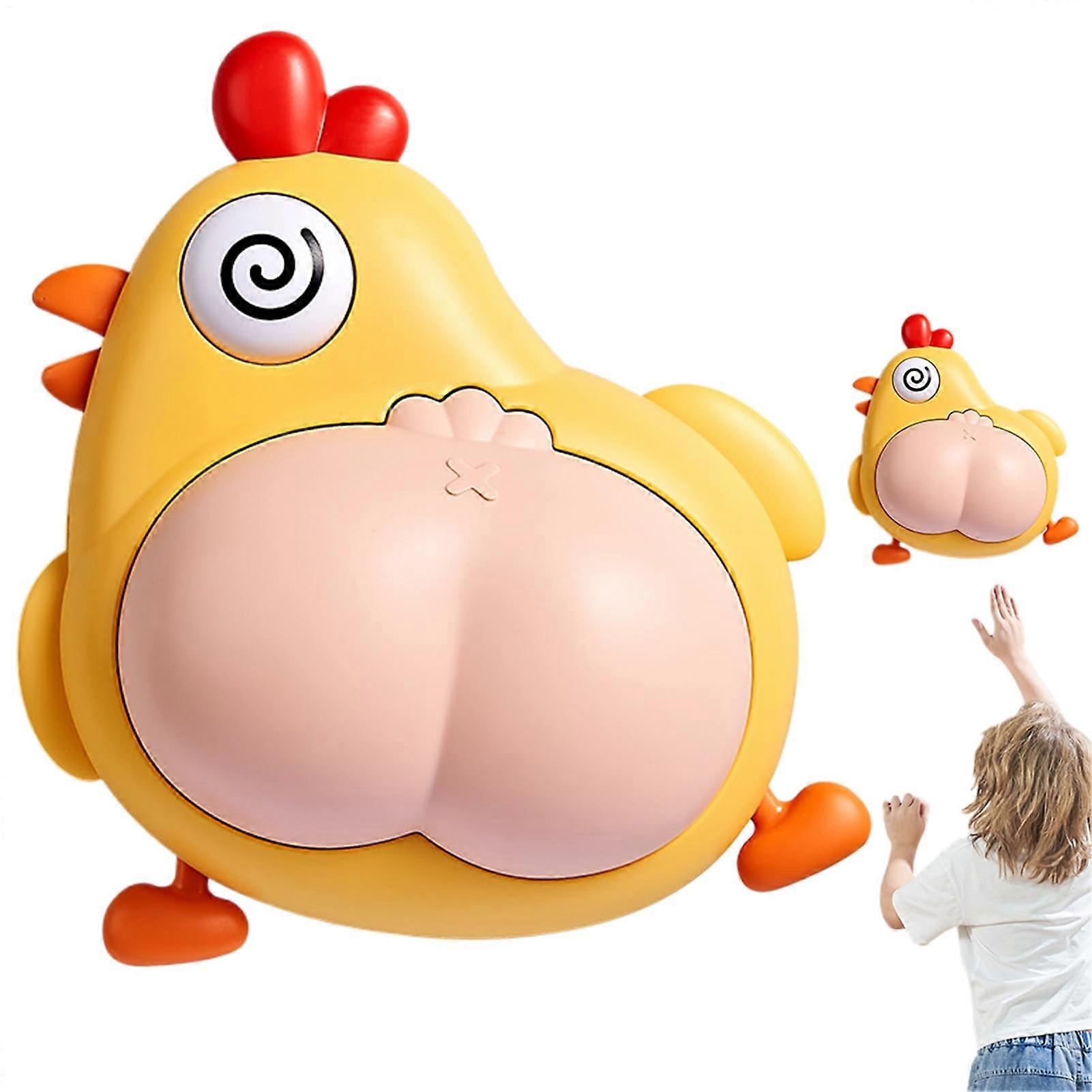 High Jump Counter for Kids - Voice-Activated Chicken Shape Vertical Jump Trainer for Height Measurement, Ages 3+