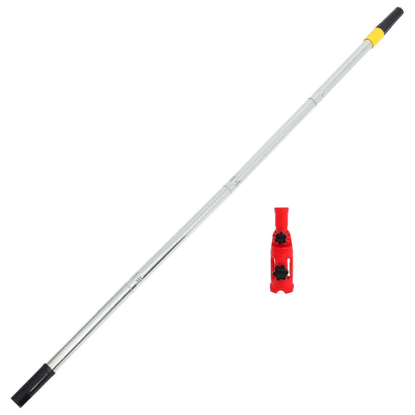 Multi Angle Brush Holder with Telescopic Extension Pole for High Ceilings – Control for Walls, Corners & Edges