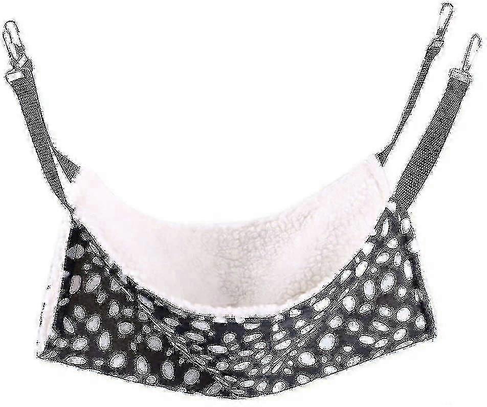 Soft Plush Pet Hammock - Comfortable For Ferrets, Rabbits, Chinchillas, Cats, And Guinea Pigs