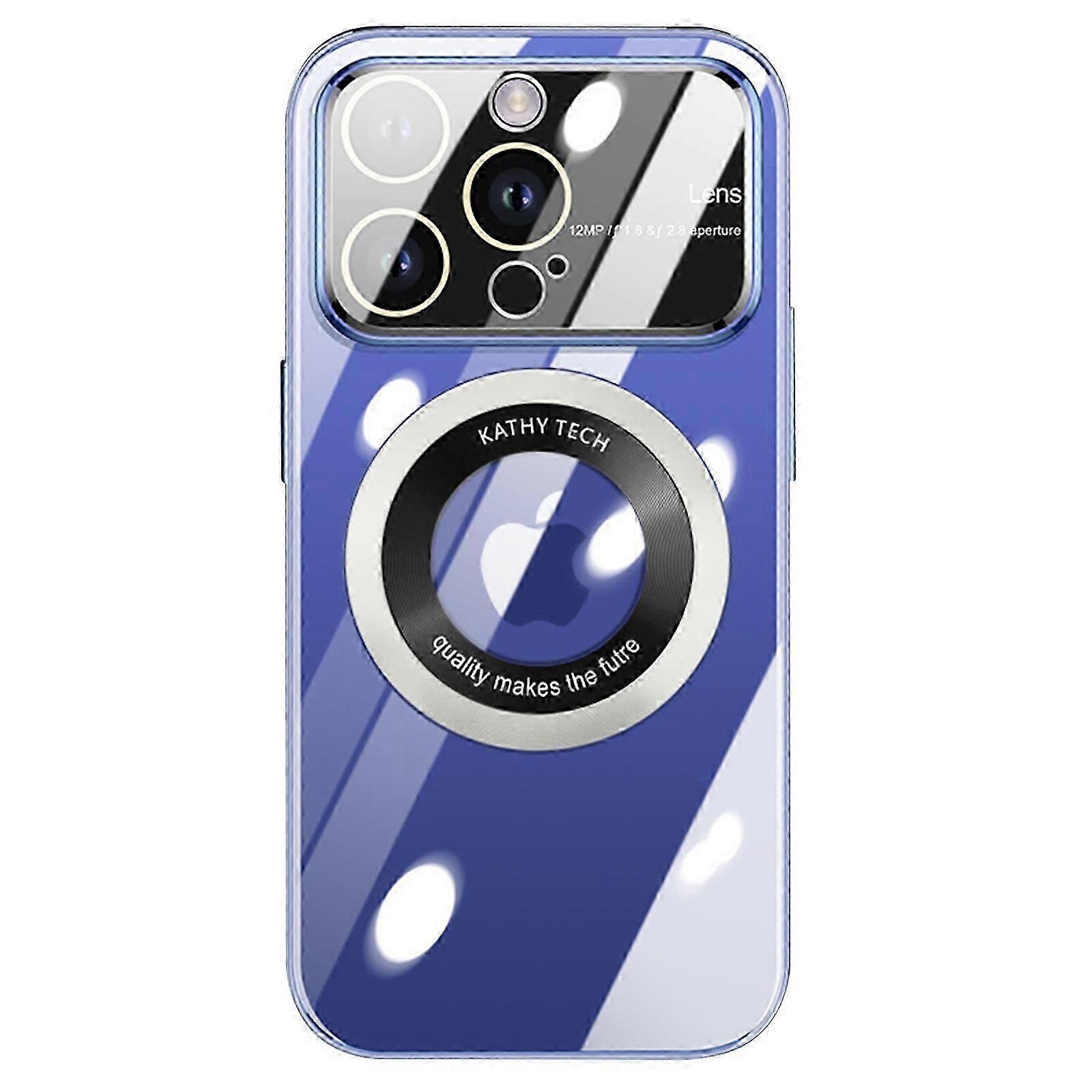 Magnetic Clear for iPhone 15 Pro Max/ 15 Ultra Case, Full Camera Lens Protector Non Yellowing Anti Scratch Cover Case for 15 Pro Max