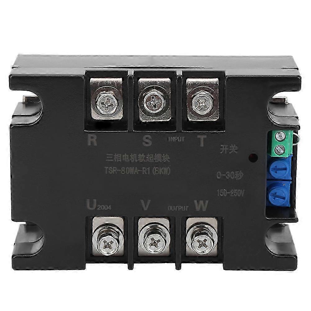 Soft Start Controller Motor Start Module 3-Phase Motor Accessories Brass Bottom for FansModule
