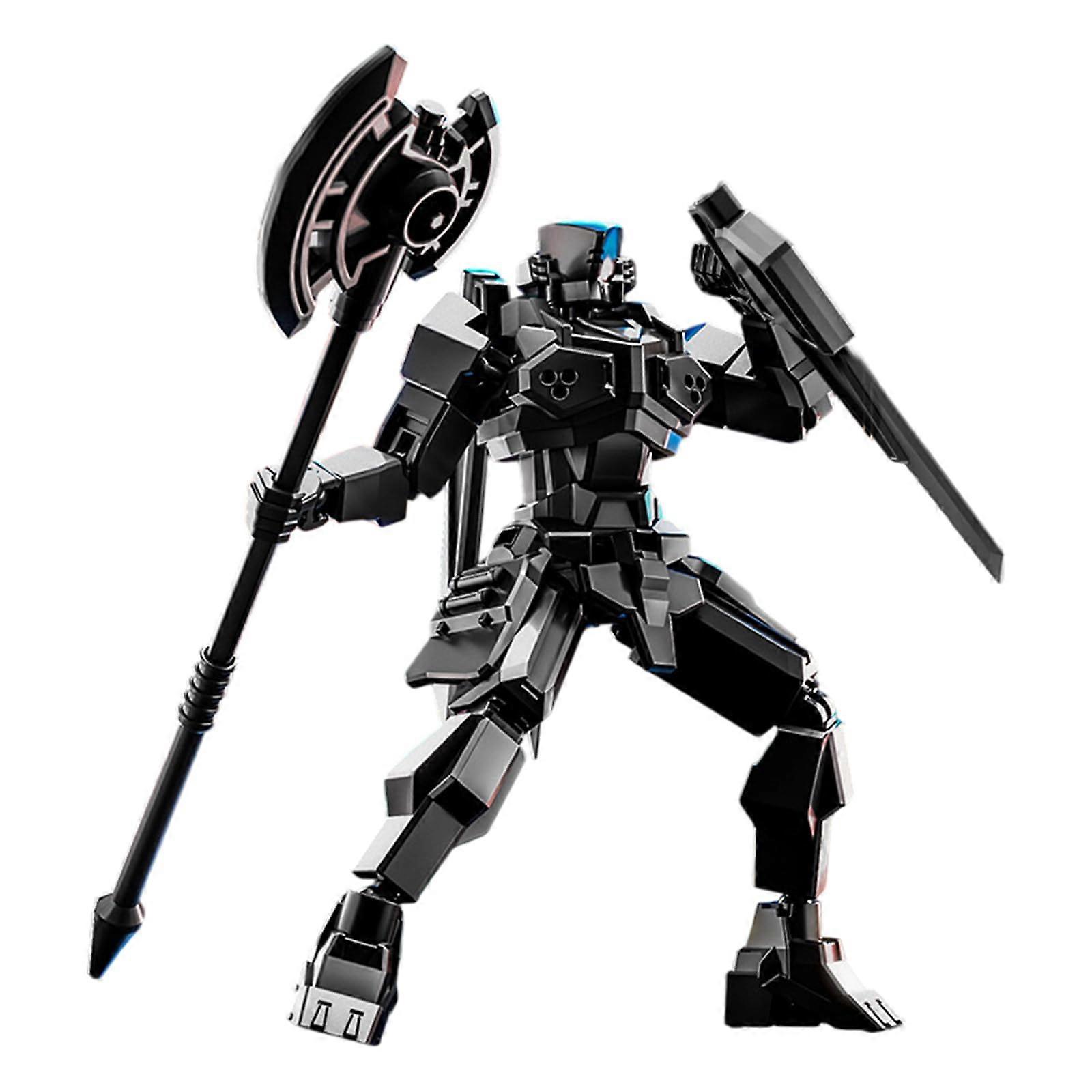 T13 Action Figure Robot Warrior, 5.2 Inches Multi-Piece Movable Shape Transducer, 3D Printed Sci-Fi Collectible A7