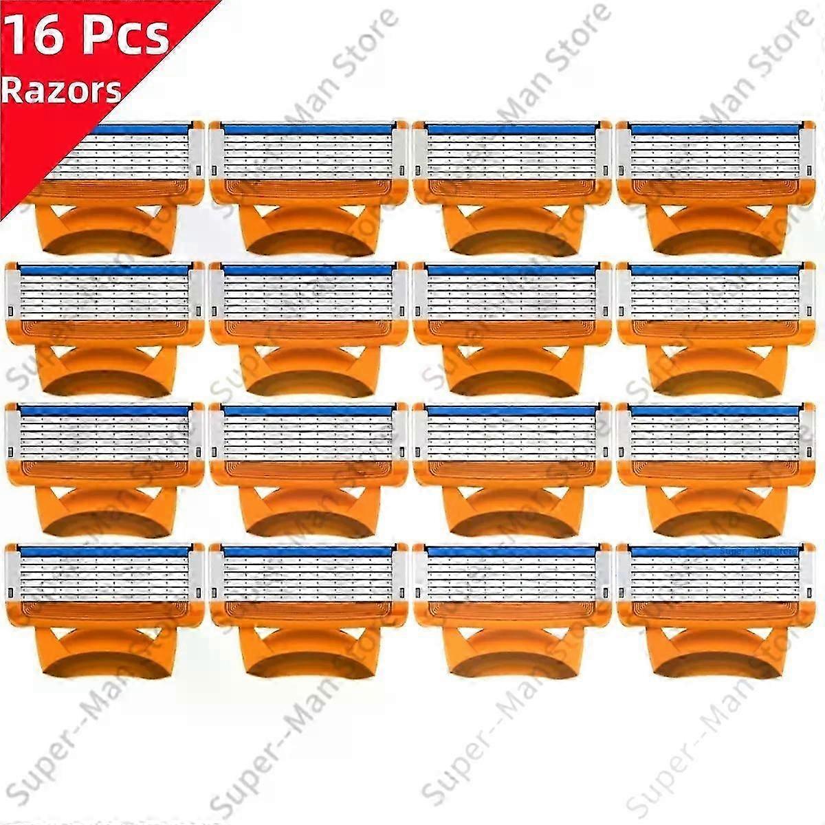 フュージョンシリーズNEW5層カミソリブレード、交換用ブレード、ビンテージウェットシェービング安全カミソリ、スキンプロテクションクラシックカミソリ