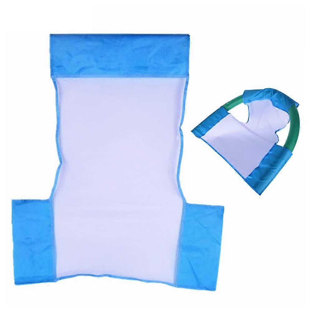 Mesh chair for swimming pool noodles, mesh floating pool chair