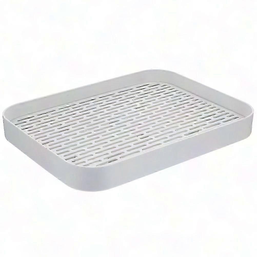 Double Layer Dish Drainer Rack Kitchen & Bathroom Drying Tray