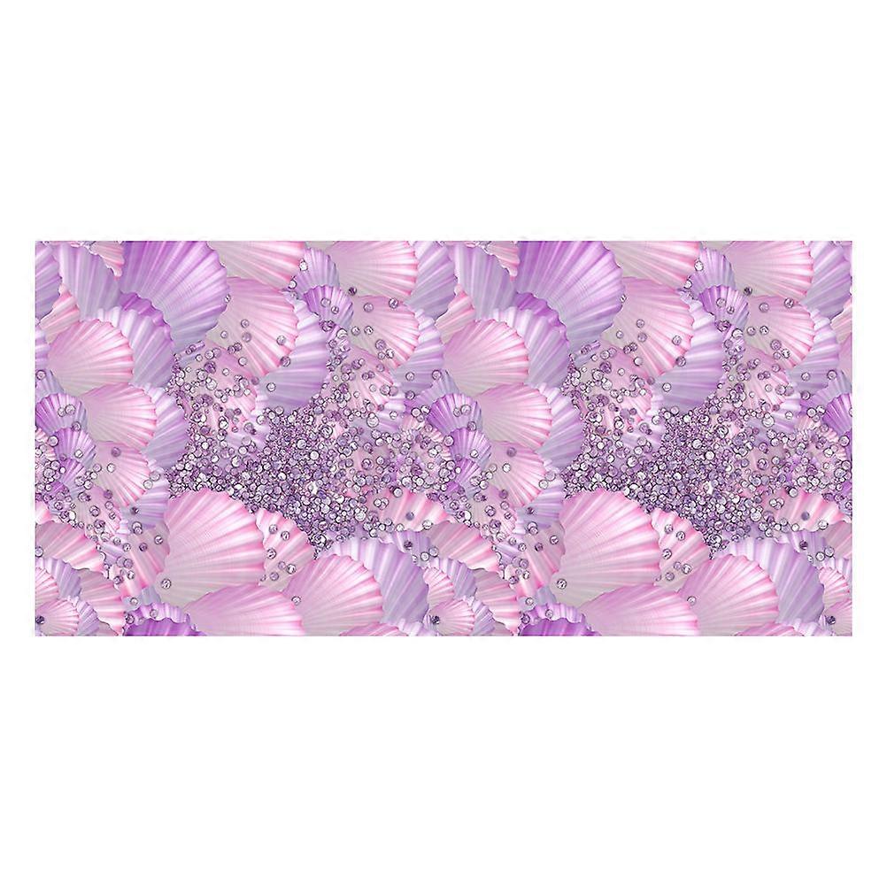Light Blocking Window Film Frosted Window Sticker Static Adhesive Design For Glass Furniture 120cm Violet 1Pack