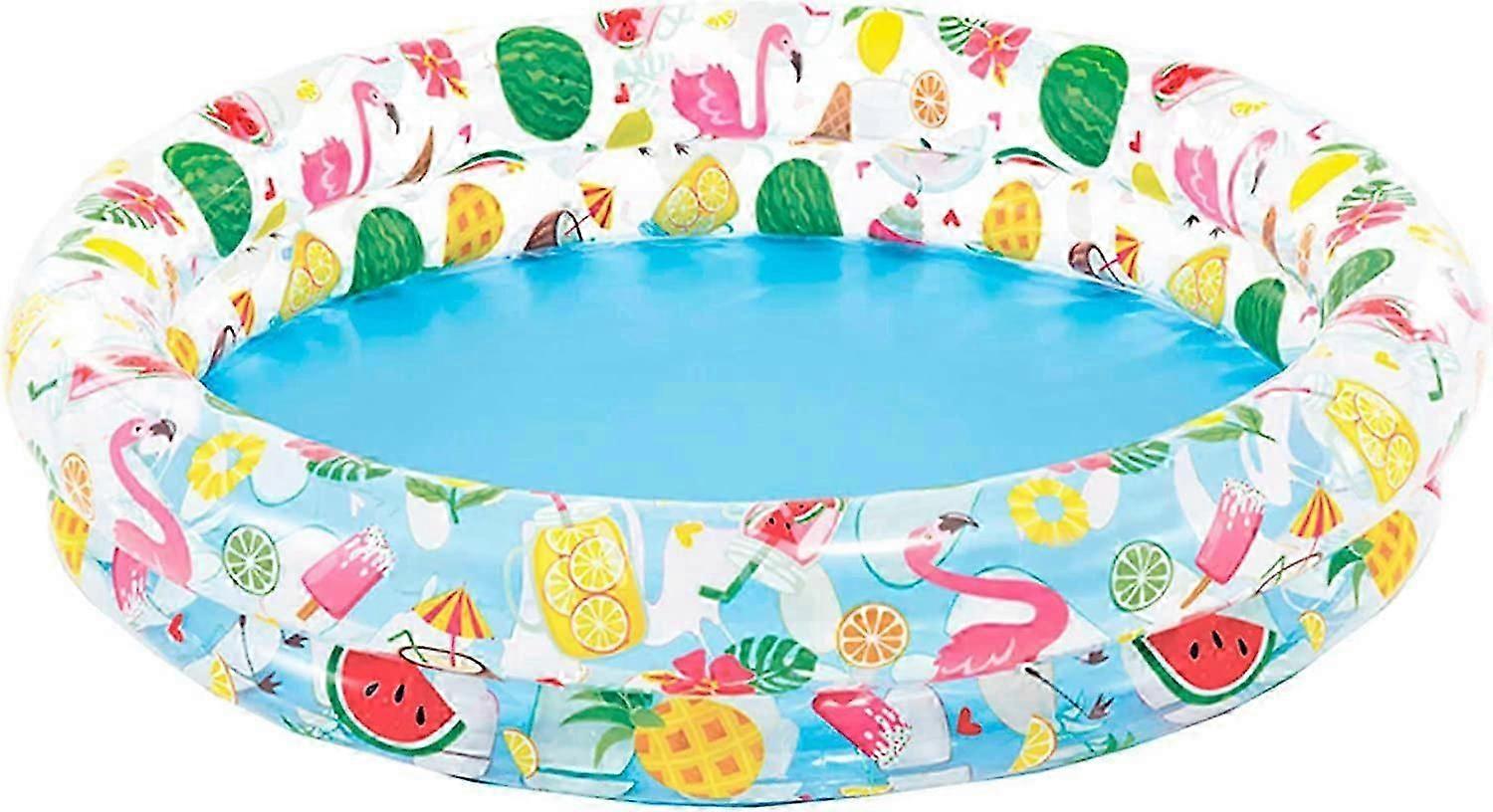 Fun Inflatable 2-Ring Star Pool - Perfect for Toddlers in British Backyards