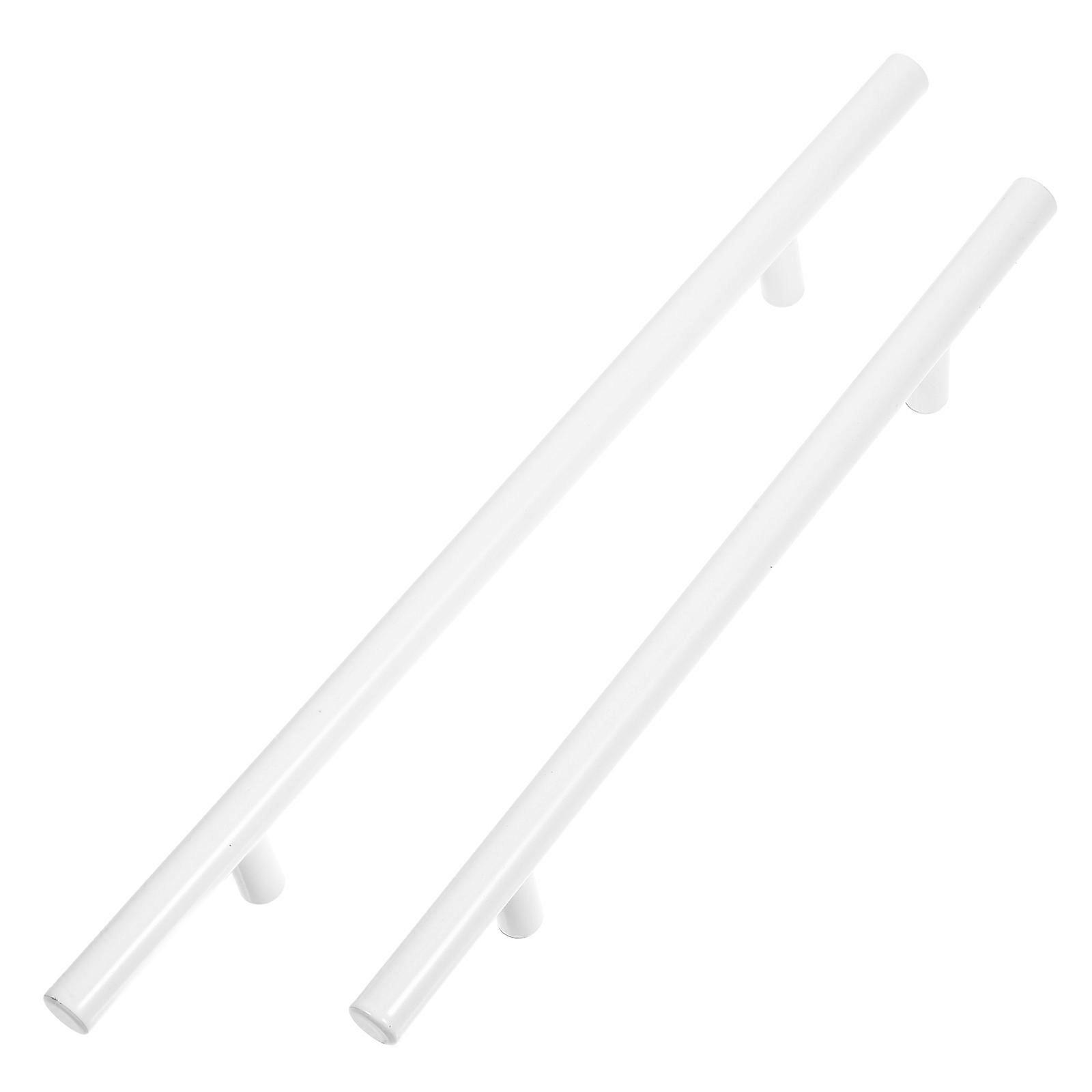 Cabinet Hardware Stainless Steel Pull Handle Wide Applications Simple Structure Bathroom 2Pcs
