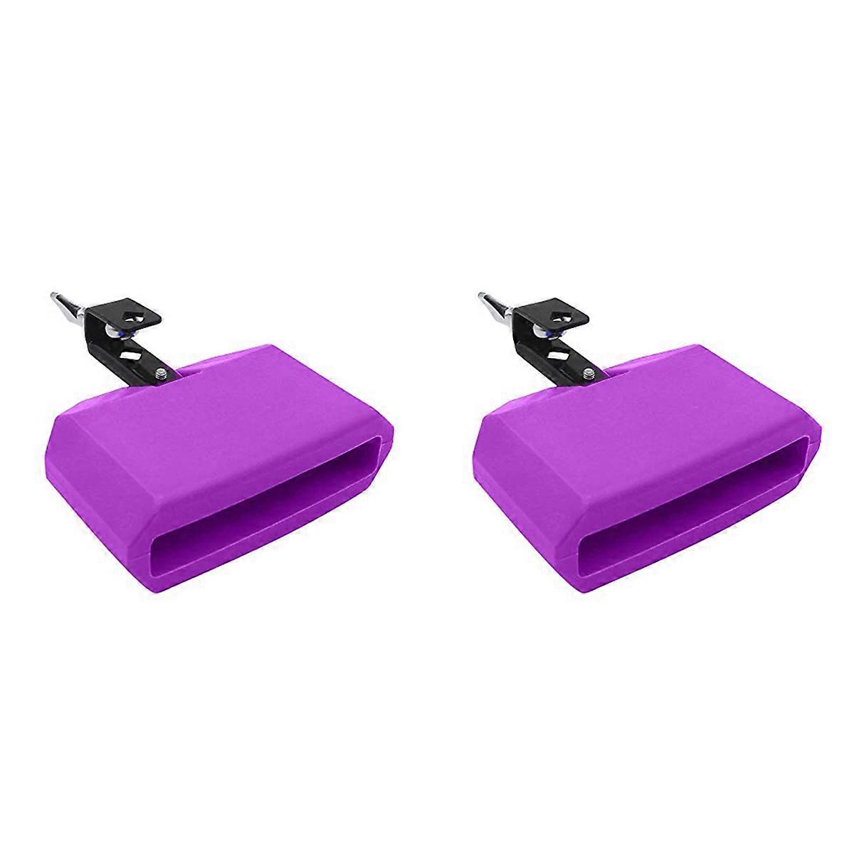 5 Inch Jam Block,Plastic Musical Percussion Block Compatible with Latin Drum Instrument