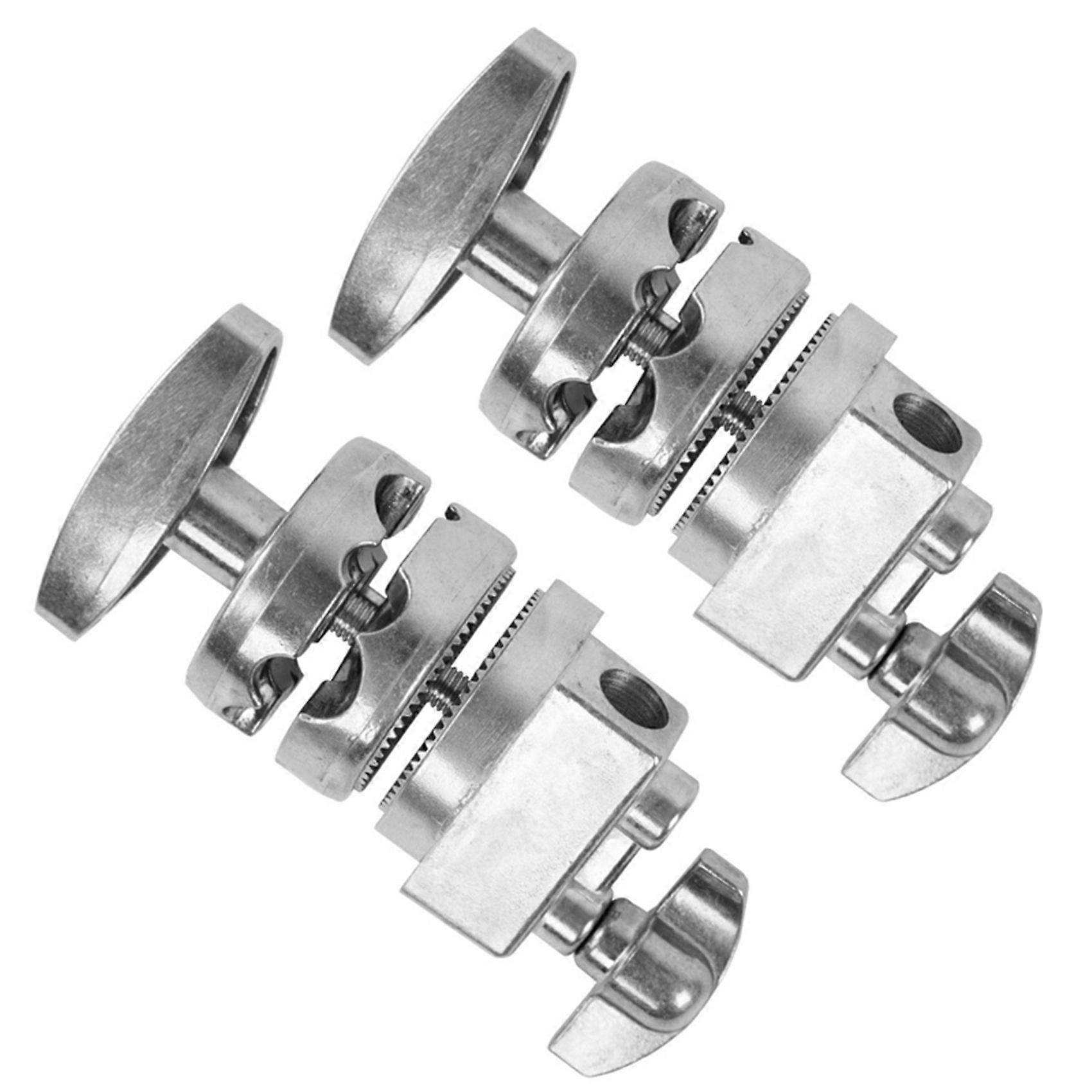 2X Metal Heavy Duty Grip Head C-Type Photography Magic Head Turntable Mounting Adapter for Light Sta