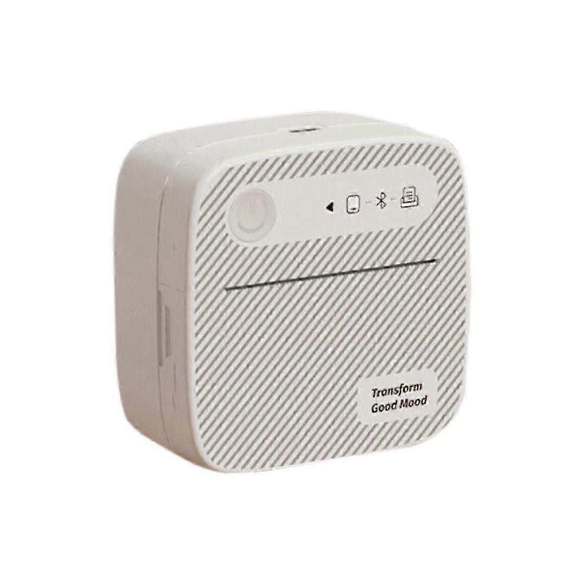 Label Printers, Versatile Wireless Bluetooth Thermal Label Printers Photo Label Printing OrganiserWhite SZRH A-W