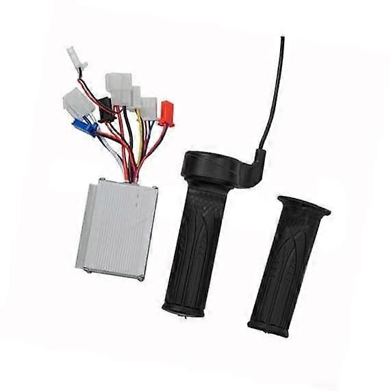 Ebike Brushless Controller Throttle Grip Set For 36V 1000W Electric Scooter With Non-Slip Grip And Heat-Dissipation Plate