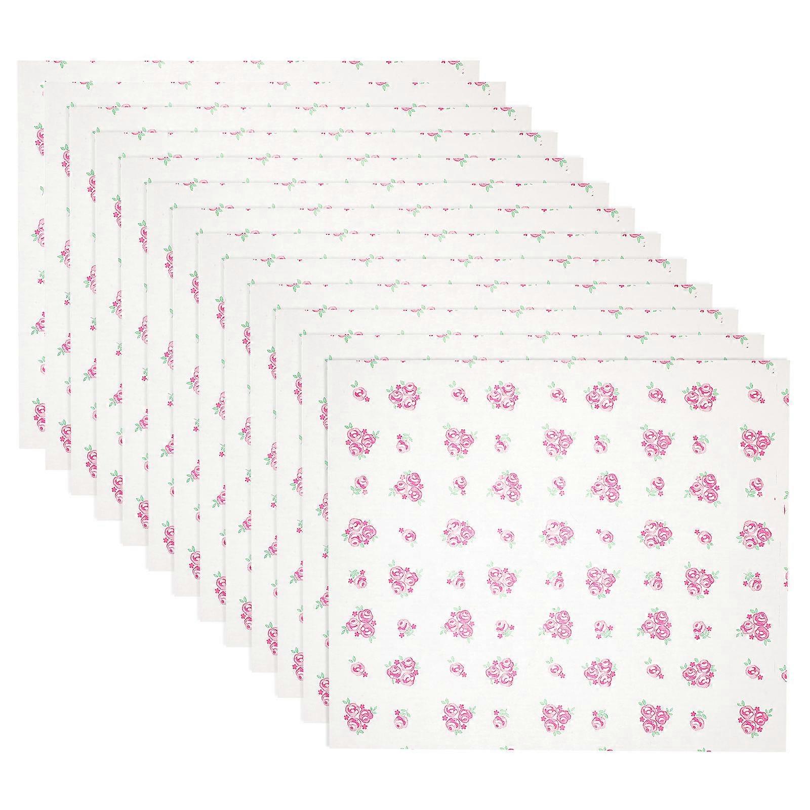 50Set Greaseproof Bakery Paper Sheets Perfect For Fried Foods Hamburgers And Baked Goods In Multi Color Often Used In Catering