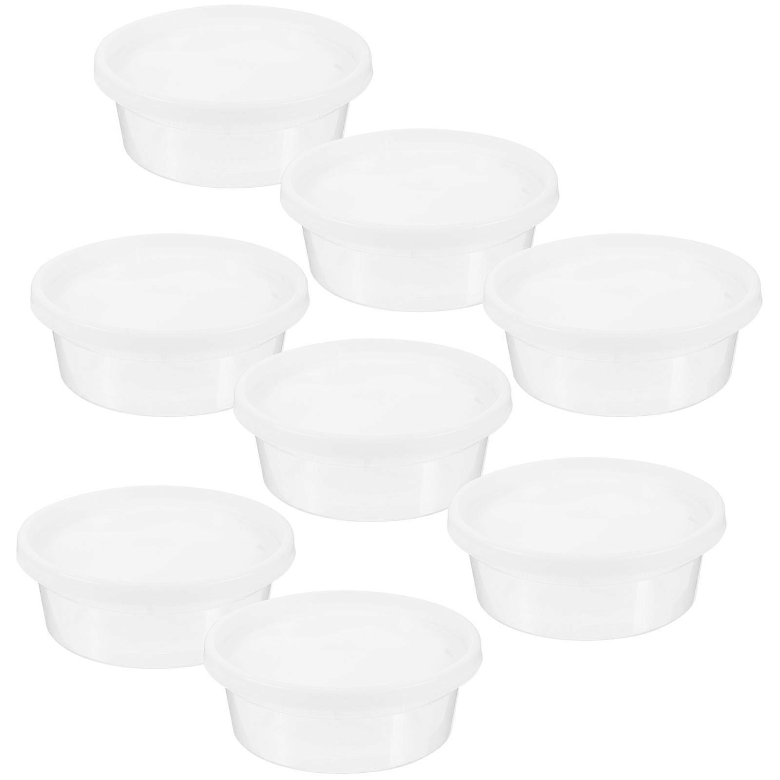 Containers with Lids for Storage Transparent PP Material Suitable for Daily Needs and Outdoor Activities 20pcs