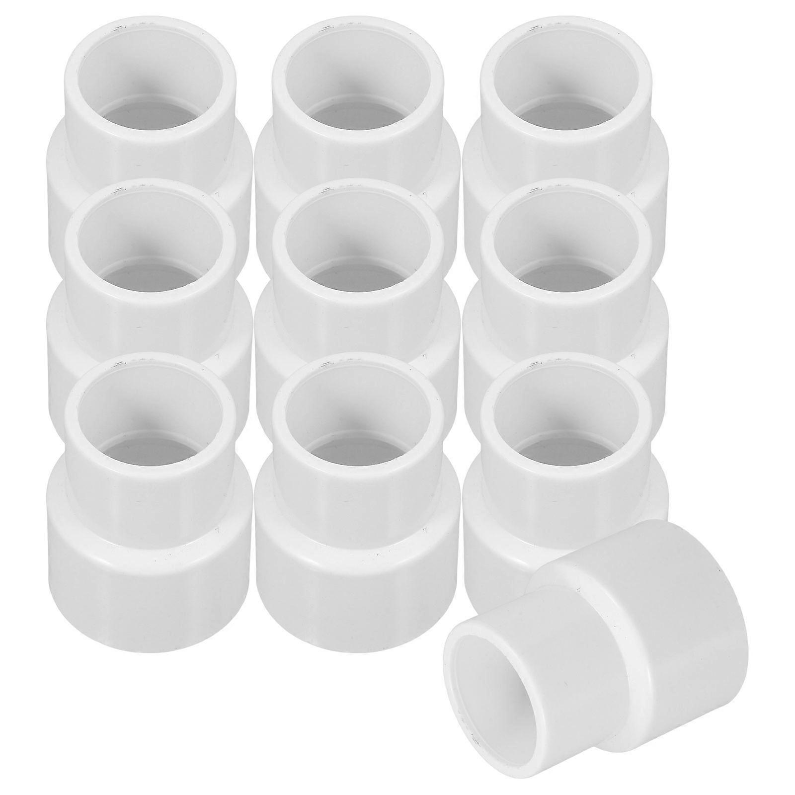 PVC Reducing Straight Head for Home Use with Smooth Surface and Sturdy Structure 10pcs