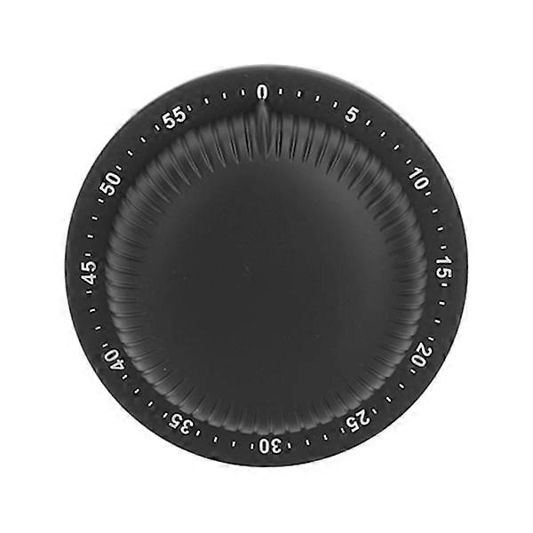 Mechanical Timer Multifunctional Accurate Scale Minimalist Black Stainless Steel Kitchen Countdown Timer