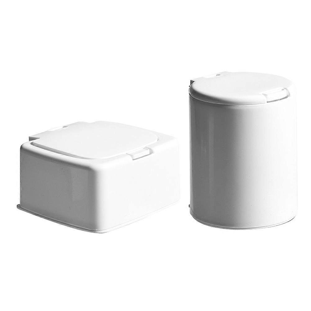 Mini Storage Box for Home Desktop Made from PP Material with Pressing Cover Dustproof and Portable