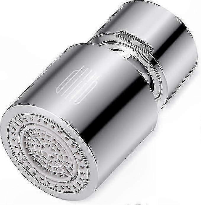 360 Rotating Faucet Aerator with Dual Spray Modes, Anti-Splash Filter for Kitchen and Bathroom Sinks