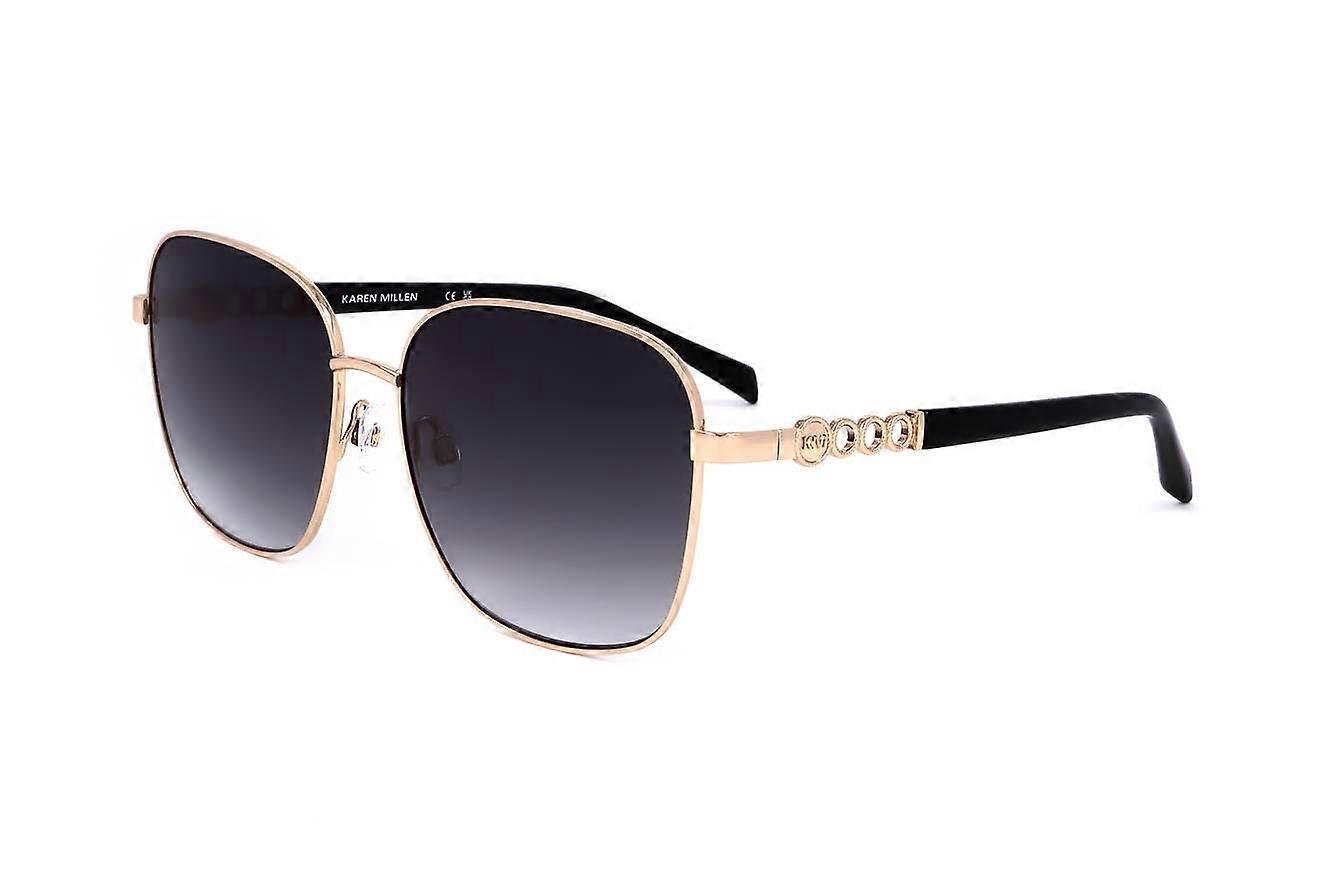 Lunettes de soleil Karen Millen KM7020 400 GOLD 58/0/140 FEMME Or 58 mm