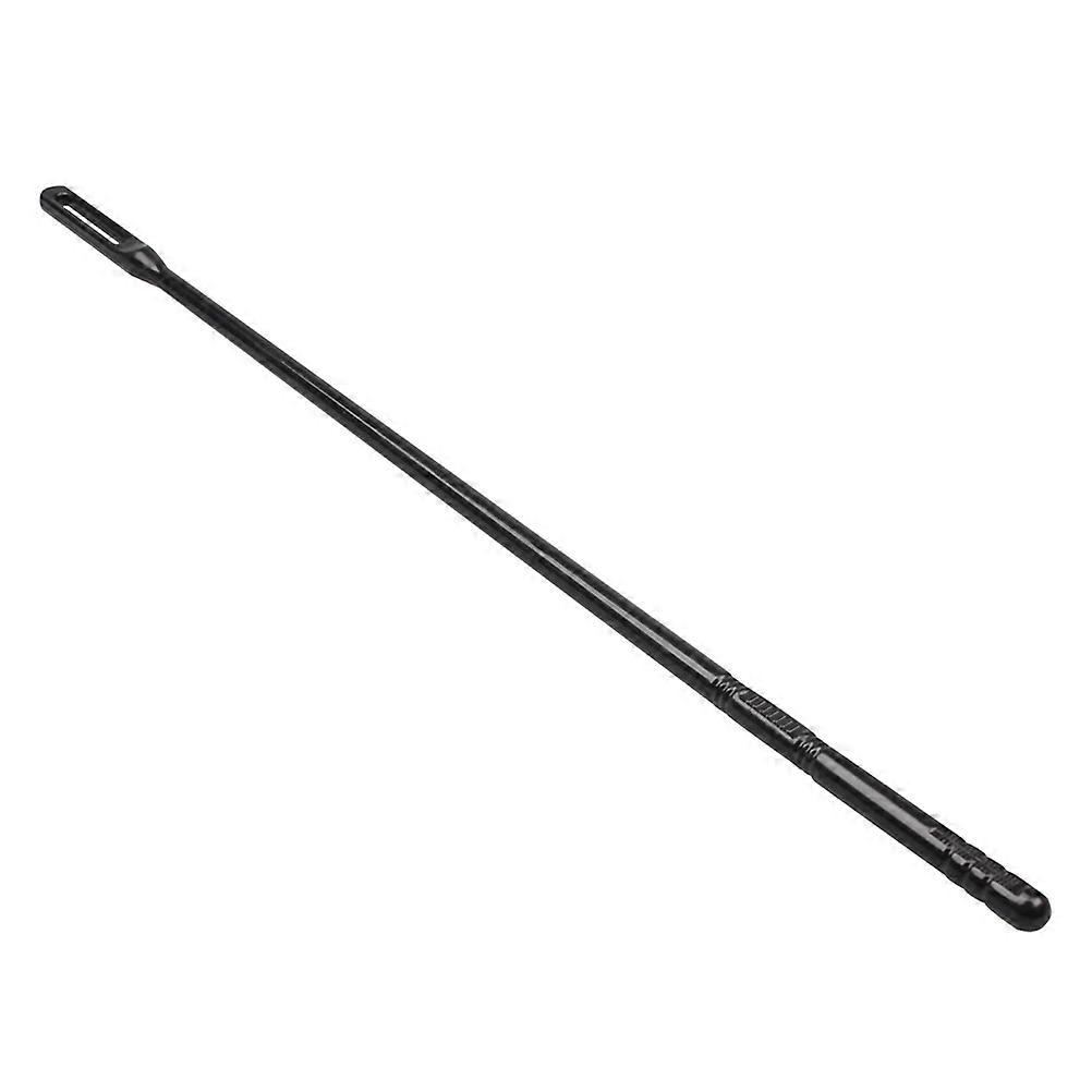 Flute Cleaning Rods Made of Durable Plastic for Easy Maintenance Black Color 2pcs